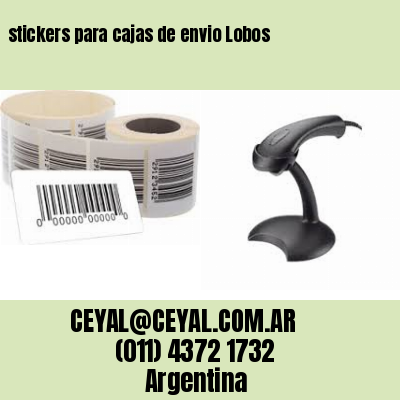 stickers para cajas de envio Lobos