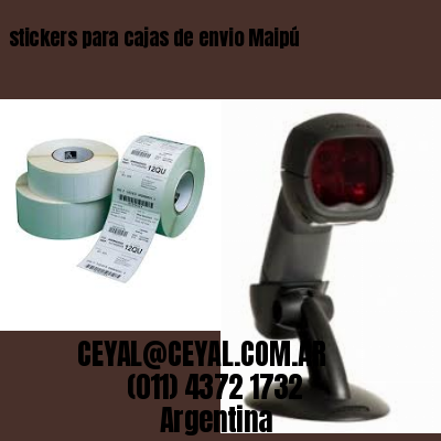 stickers para cajas de envio Maipú