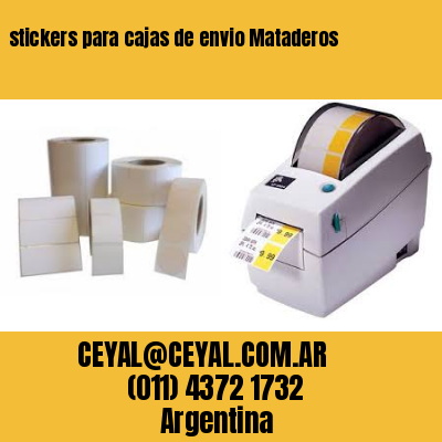 stickers para cajas de envio Mataderos