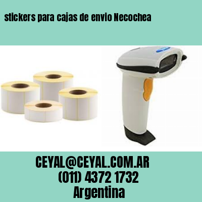 stickers para cajas de envio Necochea