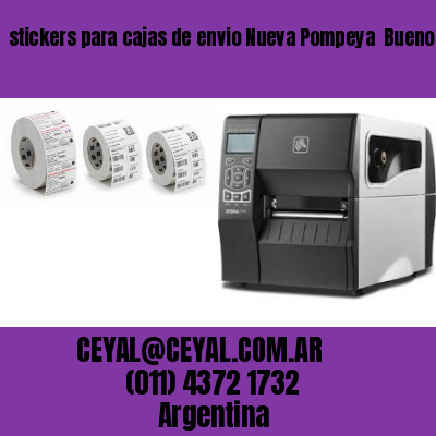 stickers para cajas de envio Nueva Pompeya  Buenos Aires