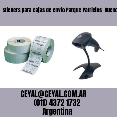 stickers para cajas de envio Parque Patricios  Buenos Aires