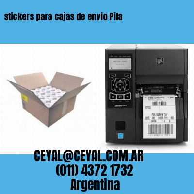 stickers para cajas de envio Pila