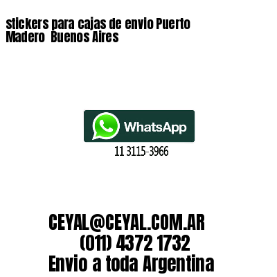 stickers para cajas de envio Puerto Madero  Buenos Aires