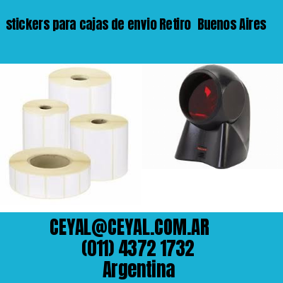 stickers para cajas de envio Retiro  Buenos Aires