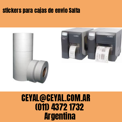 stickers para cajas de envio Salta