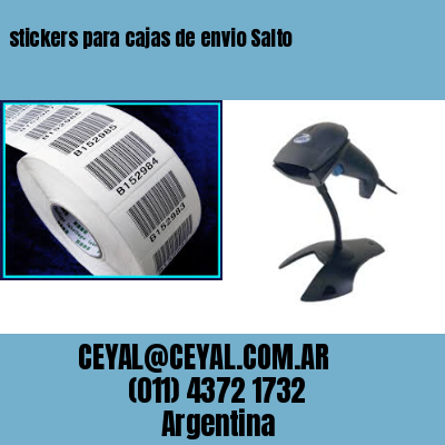 stickers para cajas de envio Salto