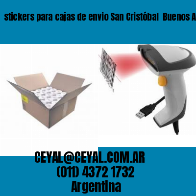 stickers para cajas de envio San Cristóbal  Buenos Aires