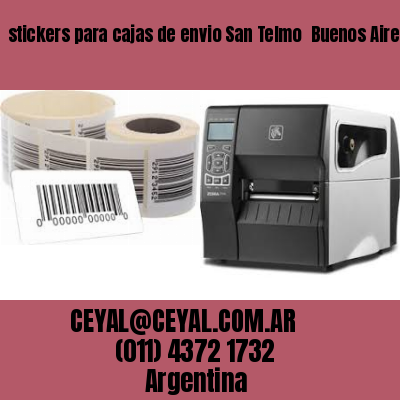 stickers para cajas de envio San Telmo  Buenos Aires