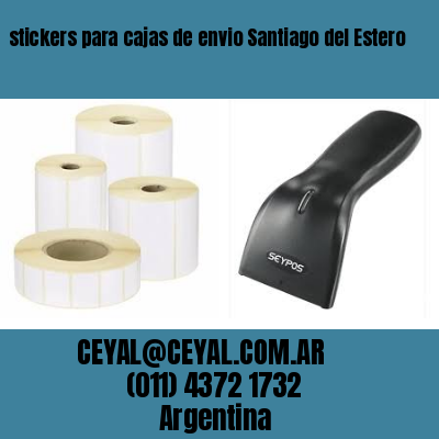 stickers para cajas de envio Santiago del Estero