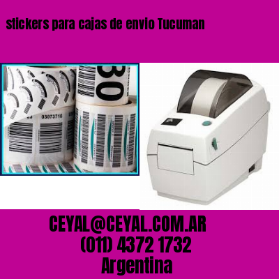 stickers para cajas de envio Tucuman