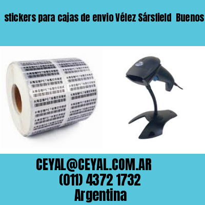 stickers para cajas de envio Vélez Sársfield  Buenos Aires