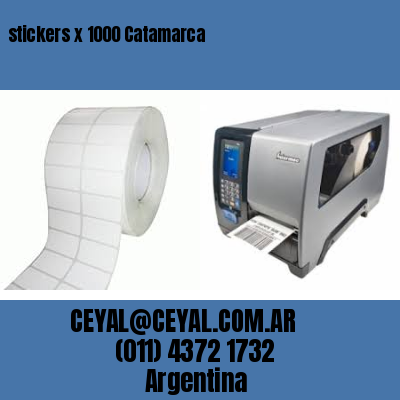 stickers x 1000 Catamarca