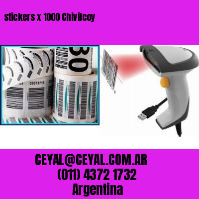 stickers x 1000 Chivilcoy