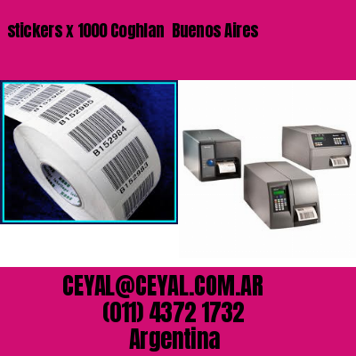 stickers x 1000 Coghlan  Buenos Aires