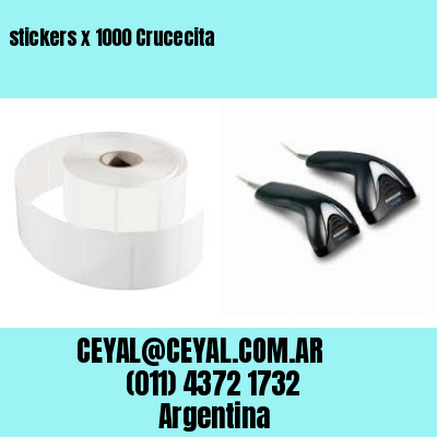 stickers x 1000 Crucecita