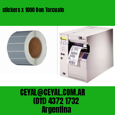 stickers x 1000 Don Torcuato