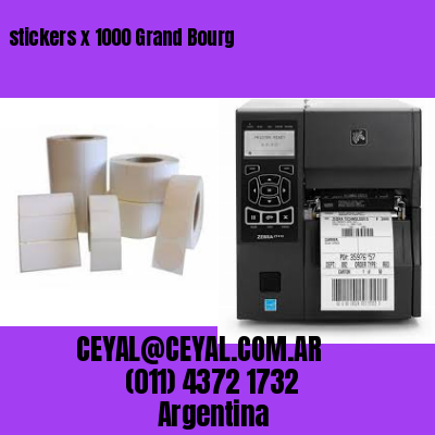 stickers x 1000 Grand Bourg