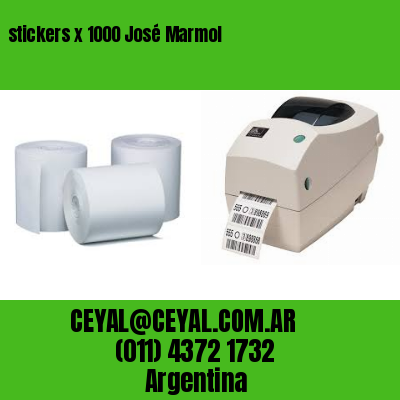 stickers x 1000 José Marmol