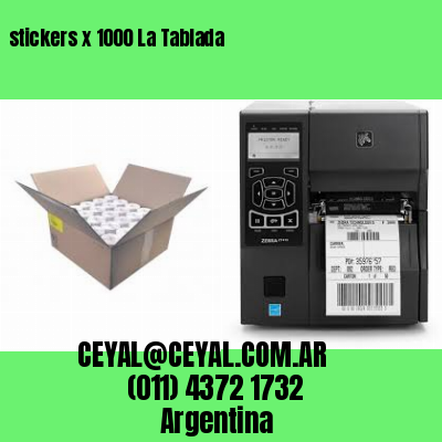 stickers x 1000 La Tablada