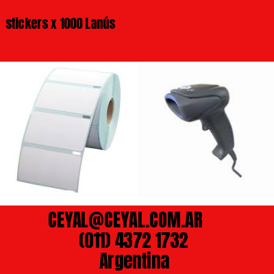 stickers x 1000 Lanús