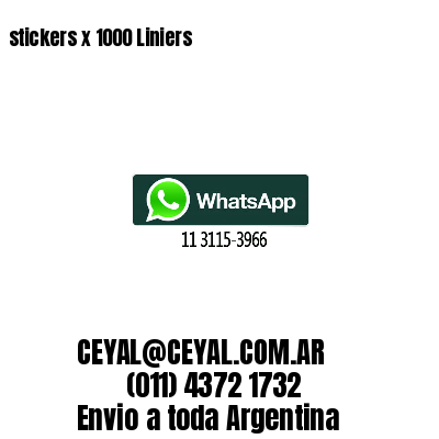 stickers x 1000 Liniers