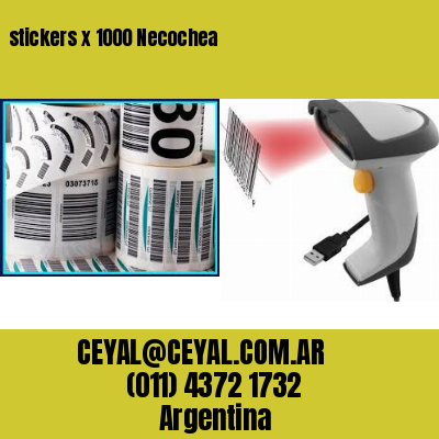 stickers x 1000 Necochea