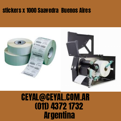 stickers x 1000 Saavedra  Buenos Aires