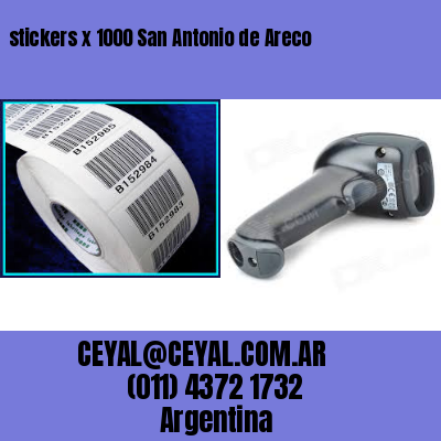 stickers x 1000 San Antonio de Areco