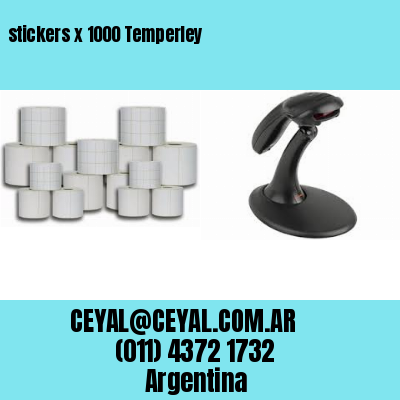 stickers x 1000 Temperley