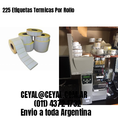 225 Etiquetas Termicas Por Rollo