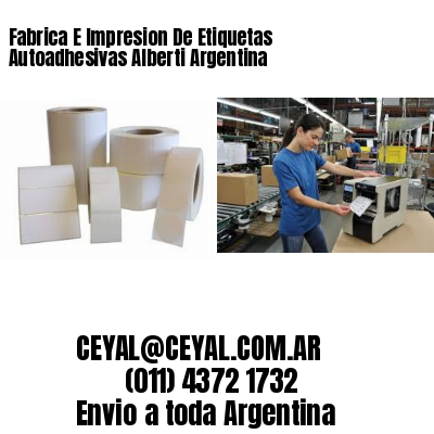 Fabrica E Impresion De Etiquetas Autoadhesivas Alberti Argentina