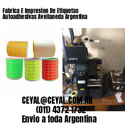 Fabrica E Impresion De Etiquetas Autoadhesivas Avellaneda Argentina