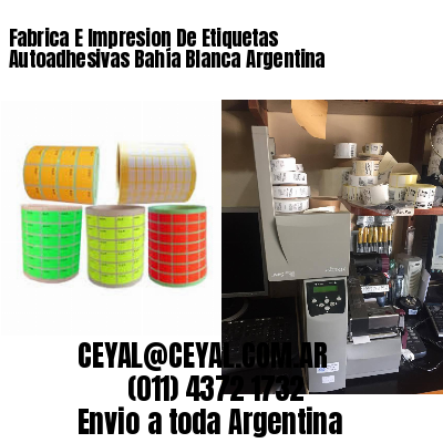 Fabrica E Impresion De Etiquetas Autoadhesivas Bahía Blanca Argentina