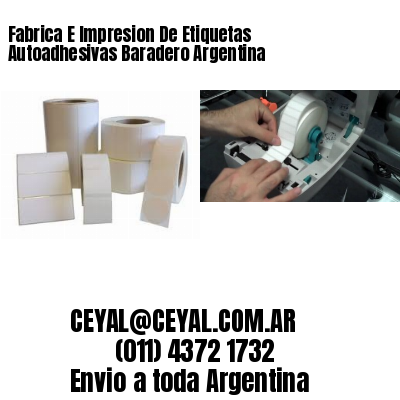 Fabrica E Impresion De Etiquetas Autoadhesivas Baradero Argentina