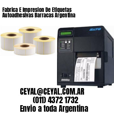Fabrica E Impresion De Etiquetas Autoadhesivas Barracas Argentina