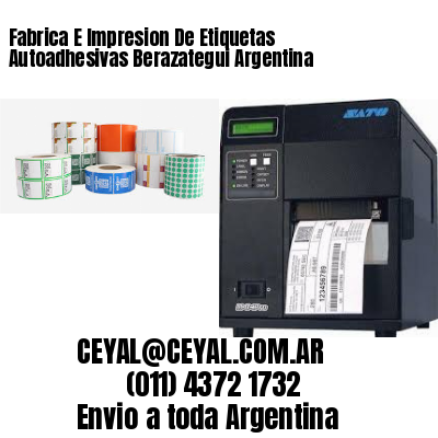 Fabrica E Impresion De Etiquetas Autoadhesivas Berazategui Argentina