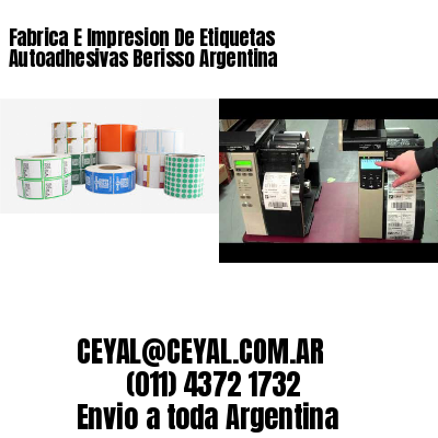 Fabrica E Impresion De Etiquetas Autoadhesivas Berisso Argentina