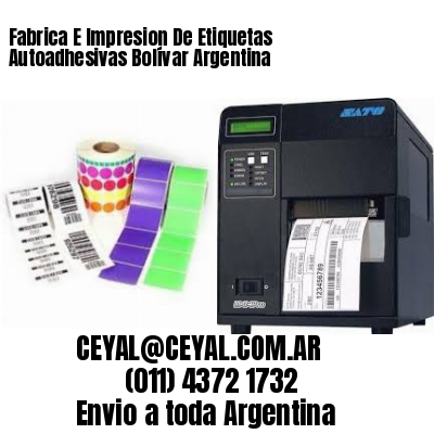 Fabrica E Impresion De Etiquetas Autoadhesivas Bolívar Argentina