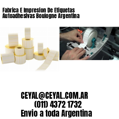 Fabrica E Impresion De Etiquetas Autoadhesivas Boulogne Argentina