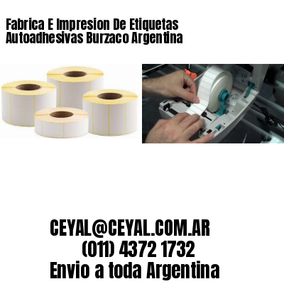 Fabrica E Impresion De Etiquetas Autoadhesivas Burzaco Argentina