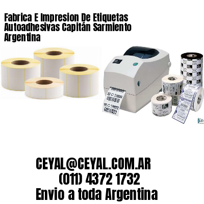 Fabrica E Impresion De Etiquetas Autoadhesivas Capitán Sarmiento Argentina