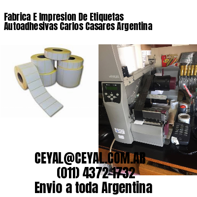 Fabrica E Impresion De Etiquetas Autoadhesivas Carlos Casares Argentina