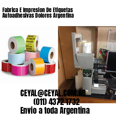 Fabrica E Impresion De Etiquetas Autoadhesivas Dolores Argentina