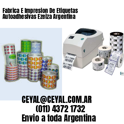 Fabrica E Impresion De Etiquetas Autoadhesivas Ezeiza Argentina