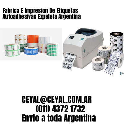 Fabrica E Impresion De Etiquetas Autoadhesivas Ezpeleta Argentina