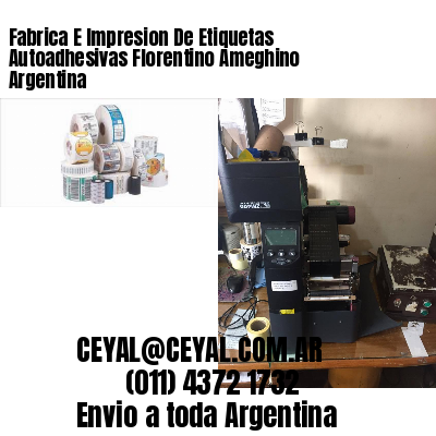 Fabrica E Impresion De Etiquetas Autoadhesivas Florentino Ameghino Argentina