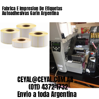 Fabrica E Impresion De Etiquetas Autoadhesivas Garín Argentina