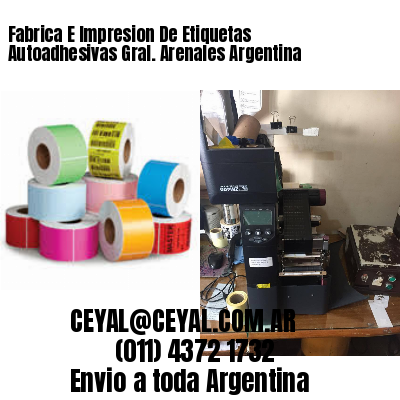 Fabrica E Impresion De Etiquetas Autoadhesivas Gral. Arenales Argentina