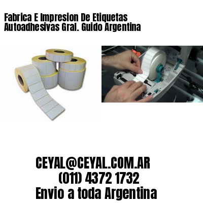 Fabrica E Impresion De Etiquetas Autoadhesivas Gral. Guido Argentina